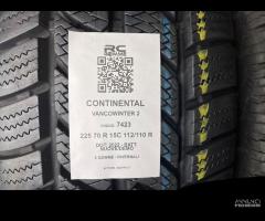 2 GOMME USATE 225/70R15 C 112/110 R CONTINENTAL