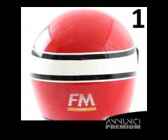 Casco FM Fimez Grand Prix epoca in fiberglass - 4