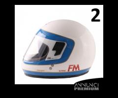 Casco FM Fimez Grand Prix epoca in fiberglass - 6