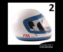 Casco FM Fimez Grand Prix epoca in fiberglass - 7