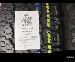 2 GOMME USATE 225/75R16 115/112 R GOODYEAR - INVER