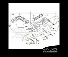 Cassa filtro aria Piaggio X9 e Beverly RST 829255 - 4