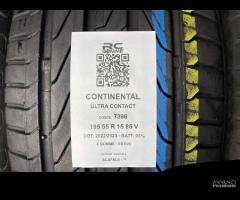 4 GOMME USATE 195/55R15 85 V CONTINENTAL - ESTIVE