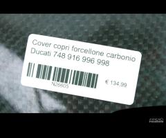 Cover copri forcellone carbonio Ducati 748 916 996 - 7