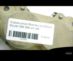 Coppia pinze Brembo oro 65mm Ducati 996 998 s4r - 7