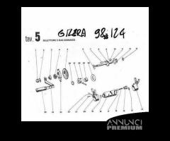 Albero comando marce Gilera 98 e 124 - 29786 - 5