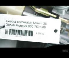 Coppia carburatori Mikuni 38 Ducati Monster 600 - 9