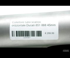 Collettore tubo scarico orizzontale Ducati 851 888 - 8