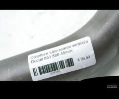 Collettore tubo scarco verticale Ducati 851 888 - 7