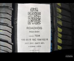 2 GOMME USATE 195/65R16C ROADHOG - 4 STG - 2