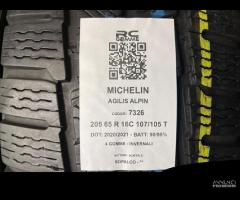 4 GOMME USATE 205/65R16C 107/105 T MICHELIN- INVER