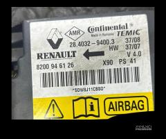 KIT AIRBAG COMPLETO DACIA Logan 1Â° Serie (04>08) - 2