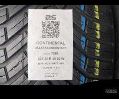 2 GOMME USATE 225/40R18 92 W CONTINENTAL - 4 STG