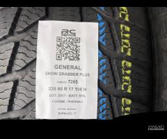 2 GOMME USATE 235/60R17 106 H GENERAL - INVERNALI