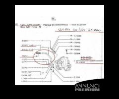 Pedale avviamento Gilera RTX - RX - RV - 3