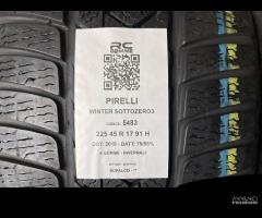 4 GOMME USATE 225/45R17 91 H PIRELLI - INVERNALI - 2