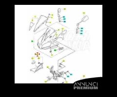 Pannello console destro Yamaha YZF R1 1000 - 4