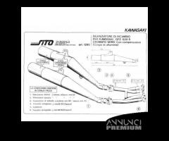 Coppia marmitte Sito Kawasaki GPZ 600 R - 8