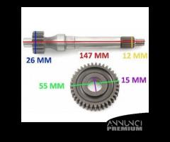 Kit ingranaggi secondari Malossi Piaggio Zip 16 e