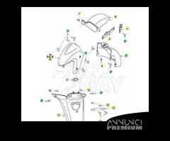 Parafango anteriore Peugeot Sum Up 125 - 800400NK