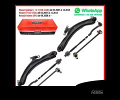 Kit 8 Bracci Anteriori Rinforzati Nissan Qashqai