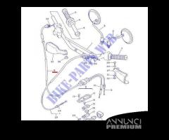 Corda gas Yamaha DT e DT LC 125 - 6