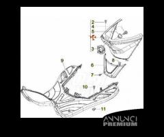 Copertura sottosella Piaggio Fly 621988000D - 6