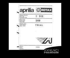 Catalogo ricambi motore Aprilia 280 Trial