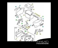 Supporto fianchetto Yamaha XV 535 Virago 2GV2172F0 - 3