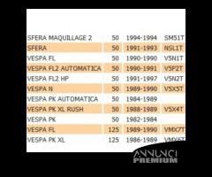 Fodero superiore ammortizzatore Piaggio Sfera e Ve