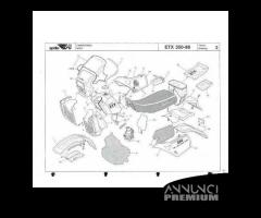 Catalogo ricambi Aprilia ETX 350 del 1986