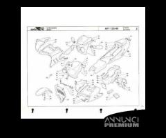 Catalogo ricambi Aprilia AF1 125 del 1988