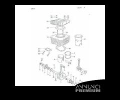 Catalogo ricambi Aprilia TXR 312 e TXR 240