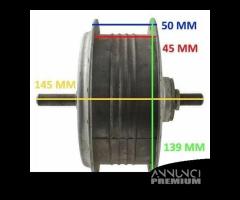Mozzo ruota anteriore ciclomotori da 36 fori