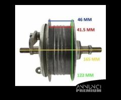 Mozzo ruota anteriore ciclomotori da 36 fori