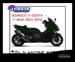 Marmitta JCOSTA SPORT per Yamaha TMAX 530 2012 201 - 1