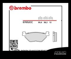 COPPIA PASTIGLIE BREMBO ORGANICHE TMAX 2001 2003 P - 1