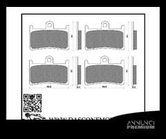 2 COPPIE Pastiglie Sinterizzate anteriori Yamaha T - 1