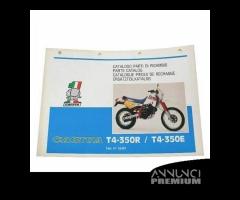 Catalogo ricambi Cagiva T4 350 E e R - 52387