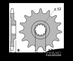 PBR 2064M PIGNONE AM6 15 DENTI PASSO 428