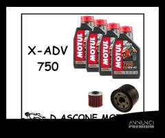 TAGLIANDO X-ADV 750 17-20 MOTUL 7100