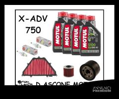 TAGLIANDO X-ADV 750 17-20 MOTUL 5100 - 1