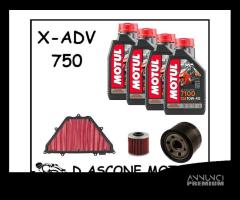 TAGLIANDO X-ADV 750 17-20 MOTUL 7100 - 1