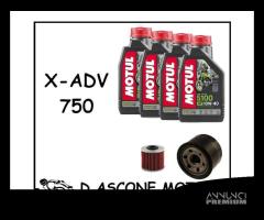 TAGLIANDO X-ADV 750 17-20 MOTUL 5100 - 1