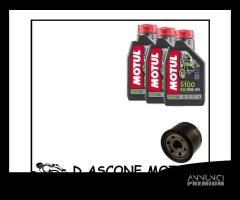 TAGLIANDO AK 550 17-20 MOTUL 5100 - 1