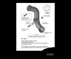 Raccordo elimina catalizzatore Leovince 80008