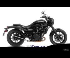 Scarico Leovince CLASSIC RACER BLACK Eliminator