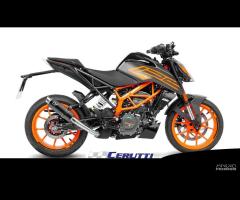 Scarico Leovince GP CORSA BLACK KTM Duke 125 / 390