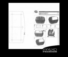 Schienale A043 per baule Nonfango 632 - 3