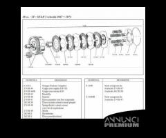 Kit dischi frizione Garelli Ciclone Gulp 3 e 4 mar - 6